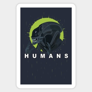 HUMANS Sticker